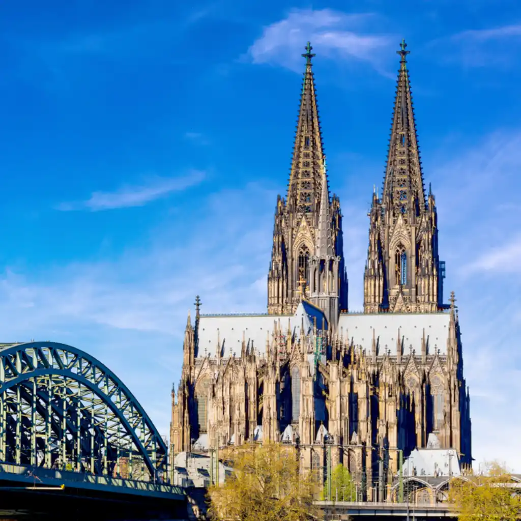 _Aufnahme von Köln am Rhein