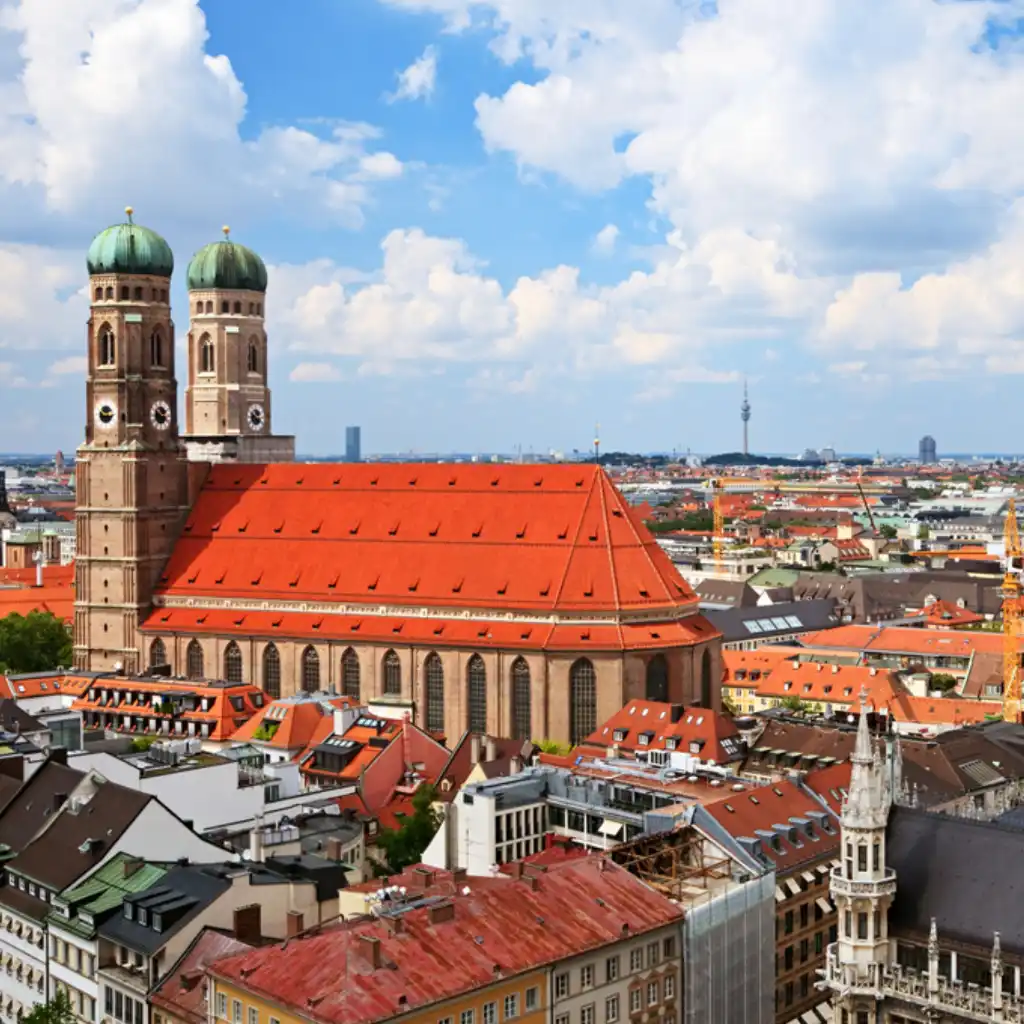 Aufnahme der Stadt Muenchen